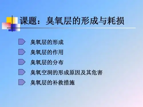 臭氧层空洞损耗