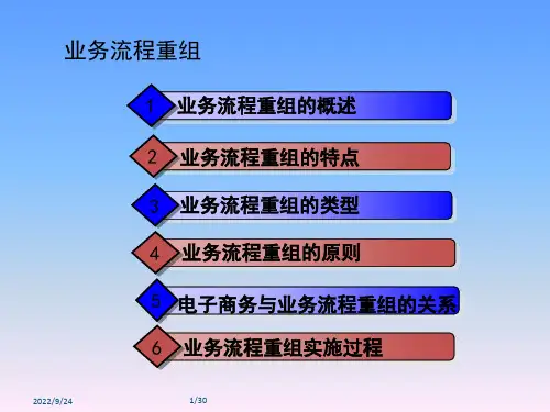 业务流程重组