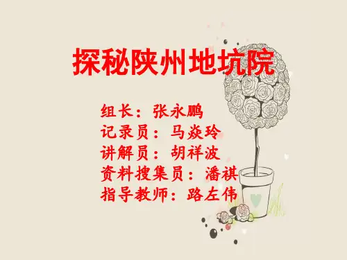探究陕州地坑院 (2)