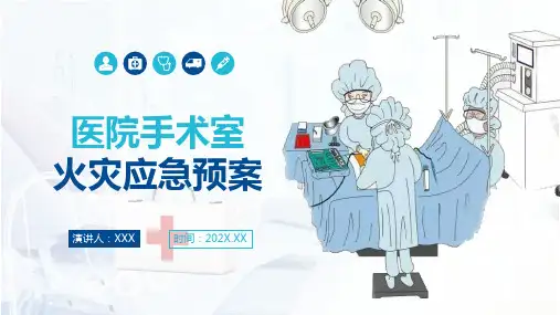医院医疗手术室火灾应急预案学习PPT课件