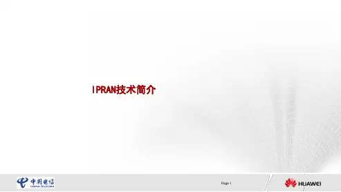 ipran技术简介