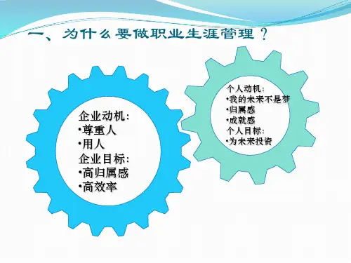 职业生涯管理.ppt课件
