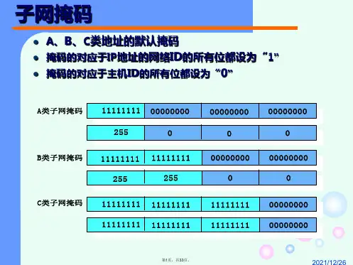 IP地址与子网的划分