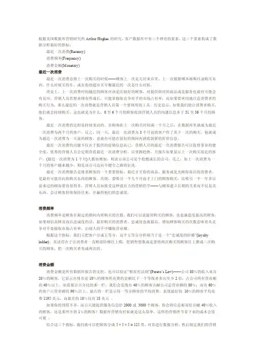 [论文]rfm模型