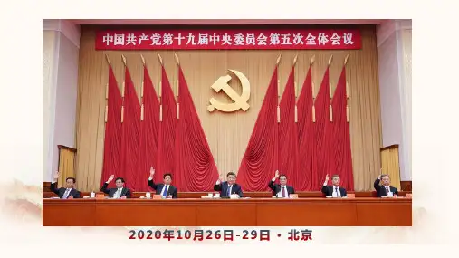 精美实用党政风会议精神解读学习ppt模板