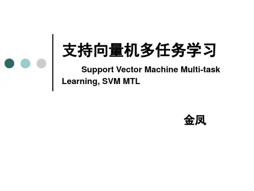 多任务支持向量机学习