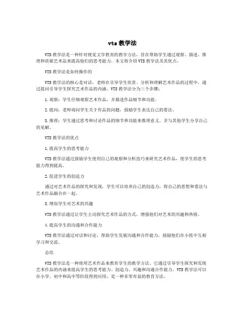 vts教学法