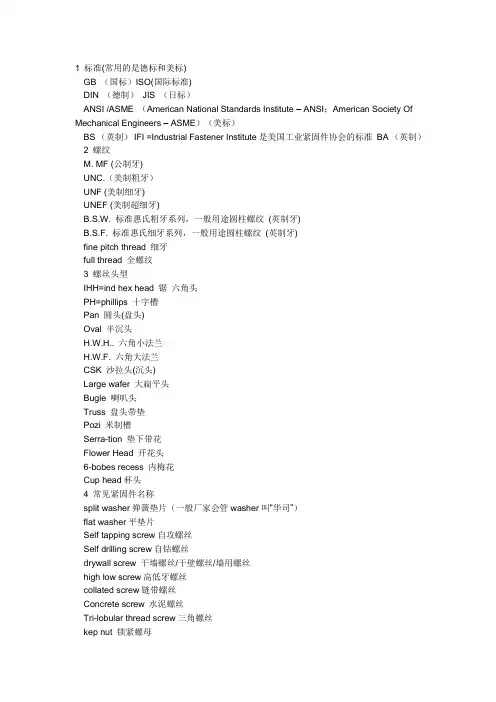 标准件的命名.doc