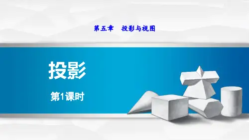 北师大版九年级上册数学《投影》投影与视图说课教学课件