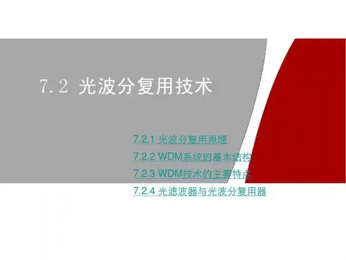 波分复用_WDM