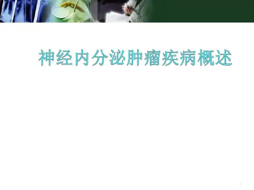 (医学课件)神经内分泌肿瘤疾(我的)PPT幻灯片