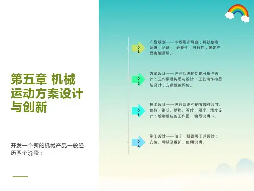 机械运动方案设计与创