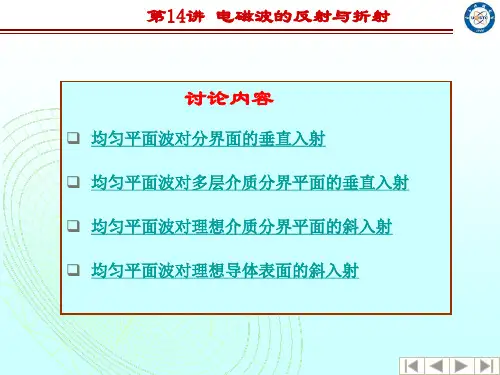 电磁波的反射与折射
