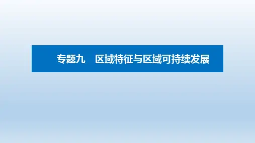 2021高考地理复习课件：专题九  