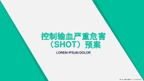 SHOT预案