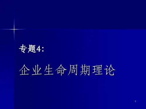 企业生命周期