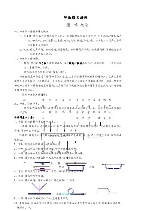 冲压模具基础知识