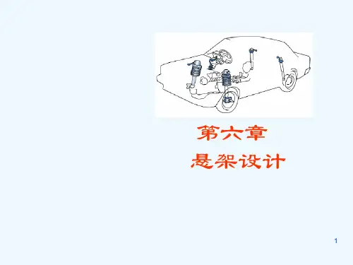 汽车设计课件--6悬架设计