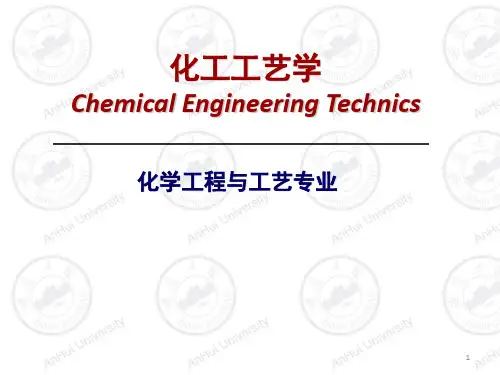 化工工艺学简介PPT
