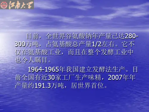 2谷氨酸发酵机制