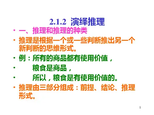 2.1.2演绎推理PPT优秀课件