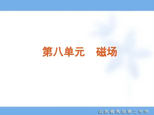 高考专题复习第8单元-磁场-物理