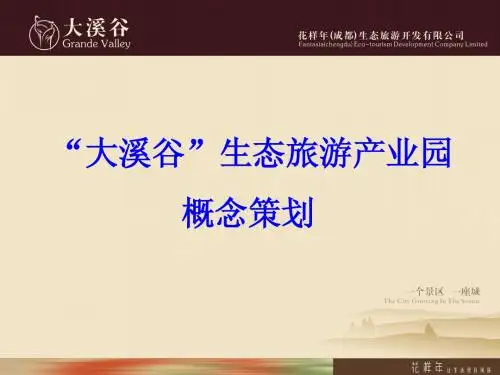 成都花样年-“大溪谷”