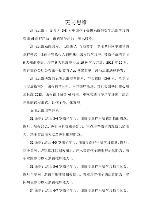 斑马思维