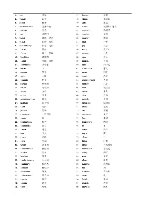 高考英语单词3500_(乱序版)【极力推荐】