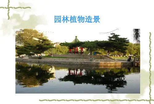 园林植物造景PPT课件