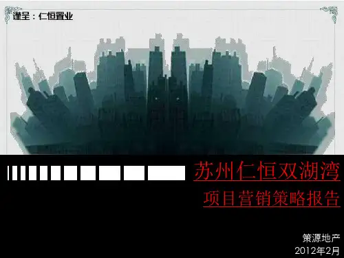 豪宅项目营销策划报告(PPT 145页)