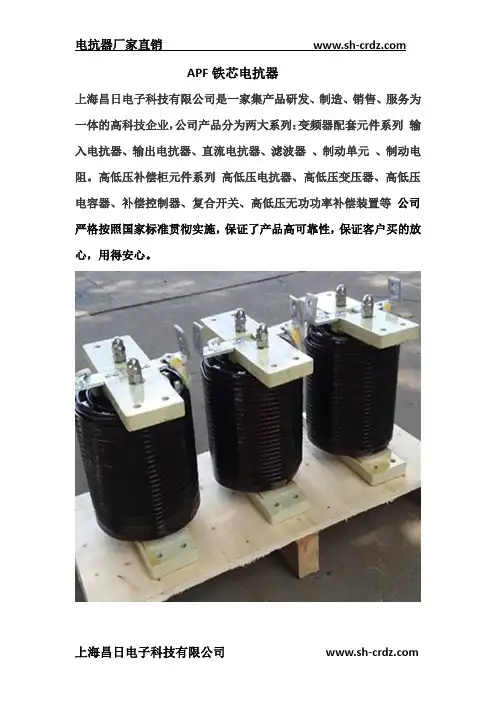 APF铁芯电抗器文