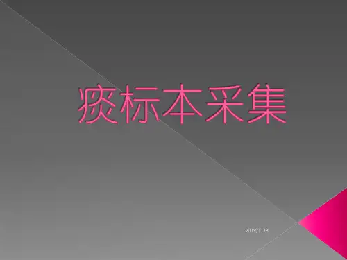 痰标本采集PPT课件