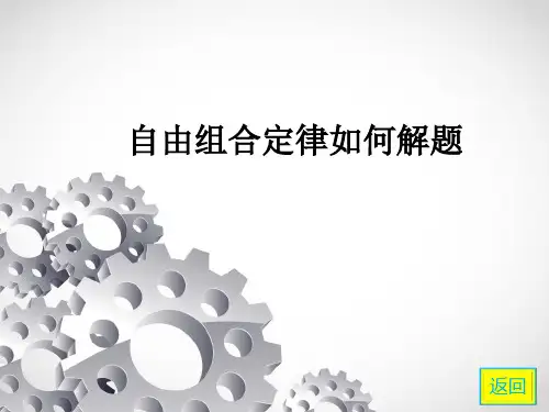 自由组合定律解题