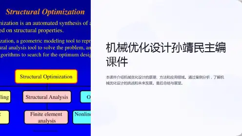 机械优化设计孙靖民主编课件