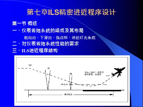飞行程序的设计9(ILS精密进近)课件