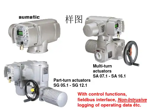 (完整版)AUMA澳玛执行器内部培训PPT