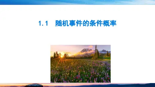 北师大版(2019)数学-选择性必修第一册-第六章  概率-1