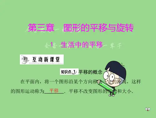 生活中的平移PPT教学课件