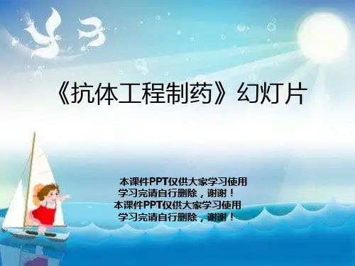 《抗体工程制药》幻灯片