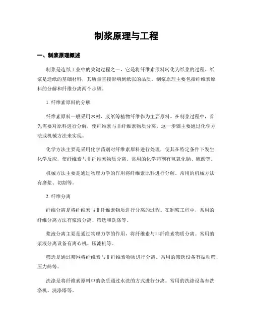 制浆原理与工程