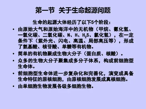 动物进化基本原理