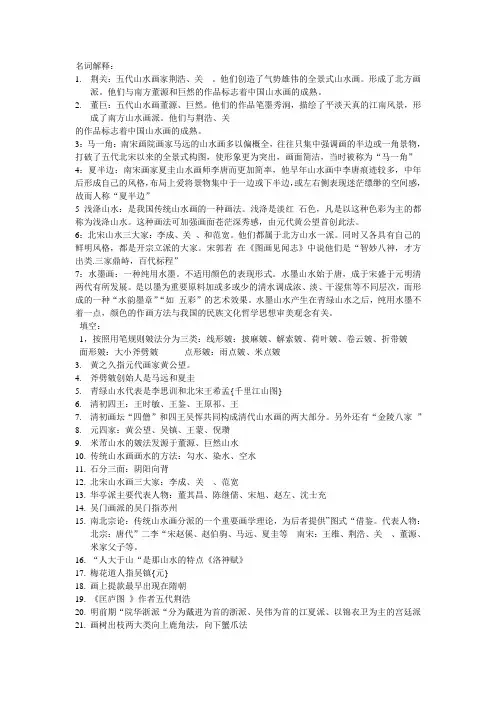 国画资料
