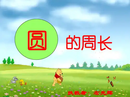 圆的周长(公开课)PPT