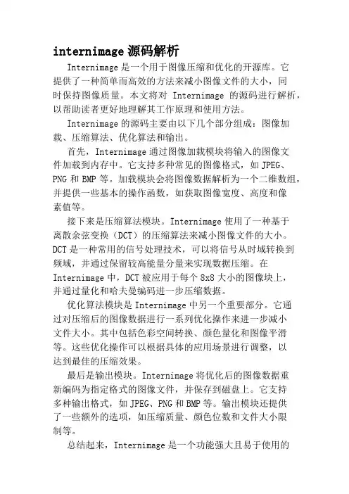 internimage源码解析