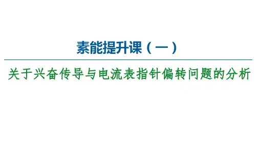 生物课件： 关于兴奋传导与电流表指针偏转问题的分析 