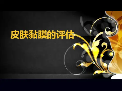 皮肤黏膜的评估
