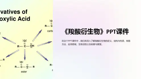《羧酸衍生物》课件