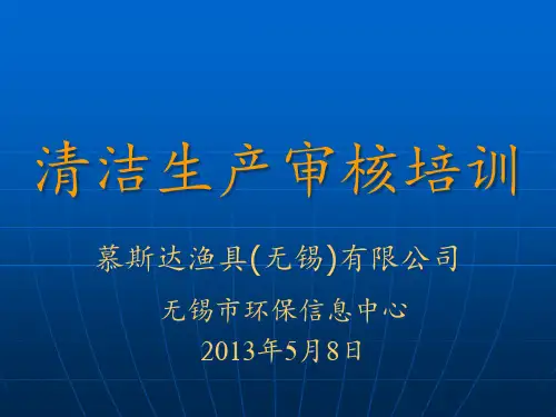 清洁生产审核培训课件(PPT45页).pptx