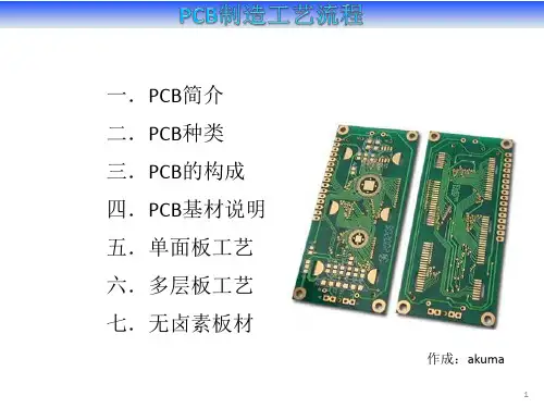 (精品)PCB制造工艺流程(基材-单面-多层)